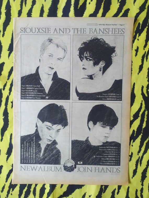 KOZIK SIOUXSIE ＆ THE BANSHEES ポスター　1st KOZIK SIOUXSIE ＆ THE BANSHEES ポスター 1st - メルカリ