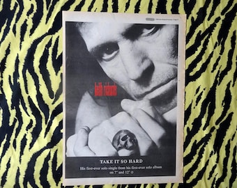 ROLLING STONES 1973 concert posters re-imagines the original
