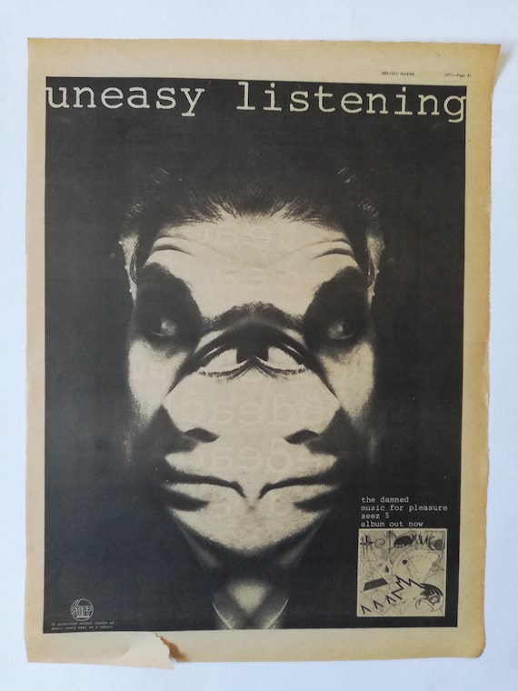 ダムド 80s ヴィンテージプロモポスター