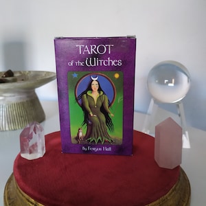 Vintage Tarot der Hexen Deck, James Bond Tarot Deck, Fergus Hall, Adivinación, Astrologie, Lector de Tarot