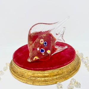 Vintage Murano Art Glass Fish, Art Glass, Murano Glass, Mid century, Fish Sculpture, Murano