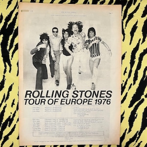 Rolling stones original poster - Etsy 日本