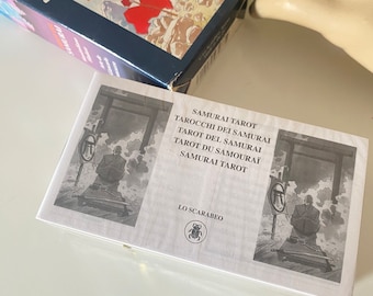 SAMURAI Tarot Deck, Japanese Tarot, Samurai, Fortune Telling, OOP
