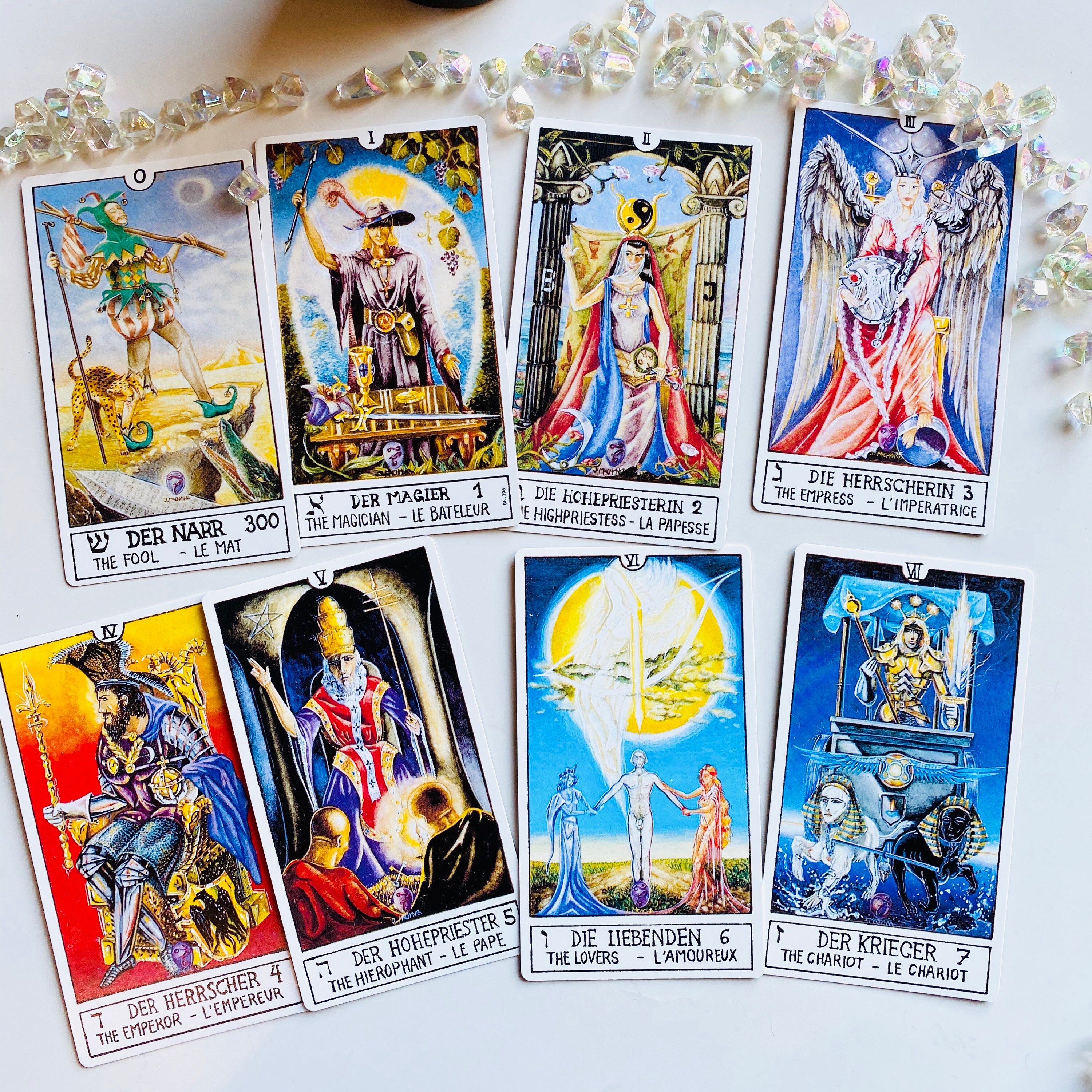 【タロット】Eclectic Tarot★ Eclectic Tarot Cards, New Age Tarot, Piatnik Wien, Divination