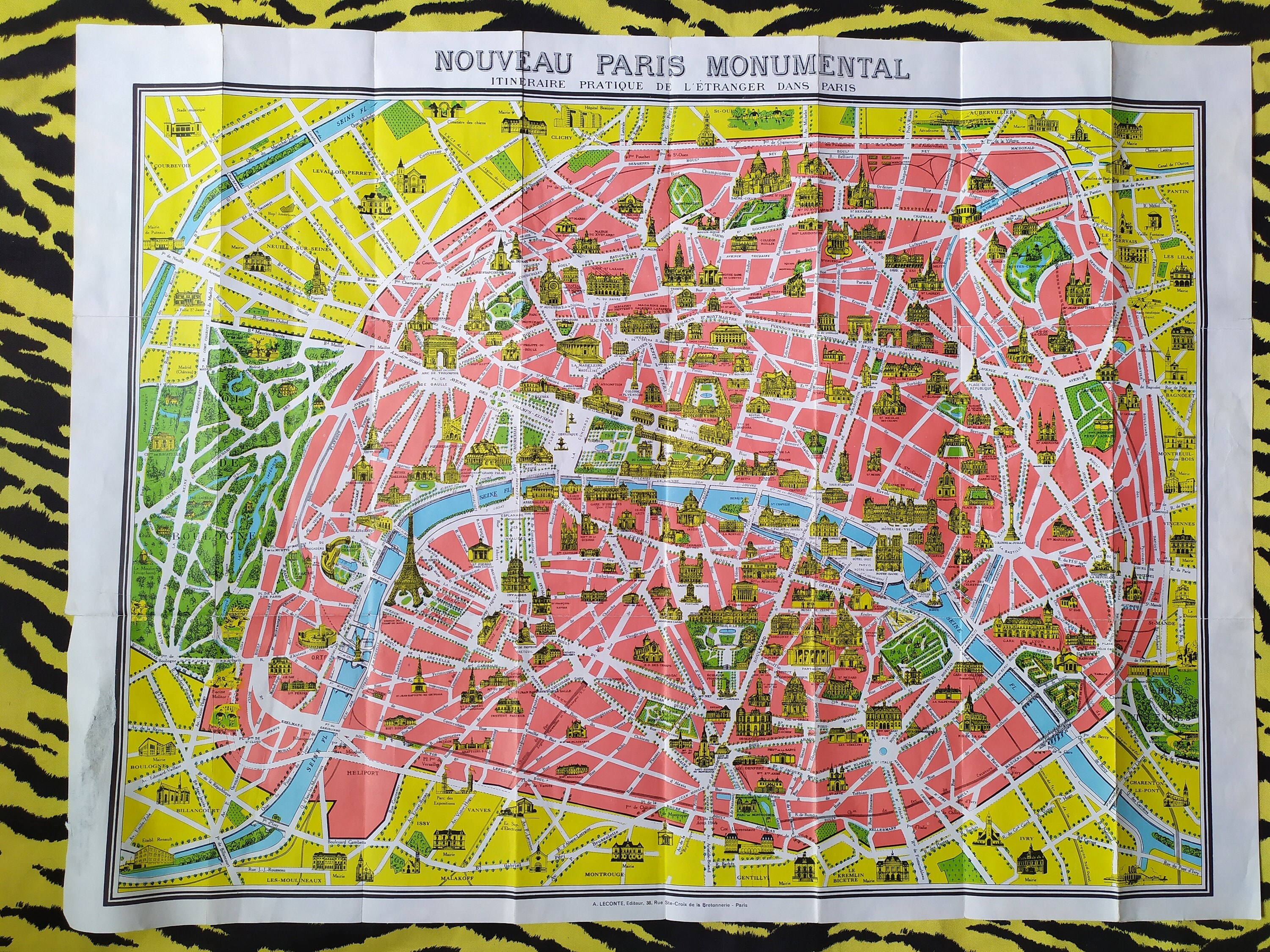 フランスアンティーク　MAP antique-1838-map-of-france-1466