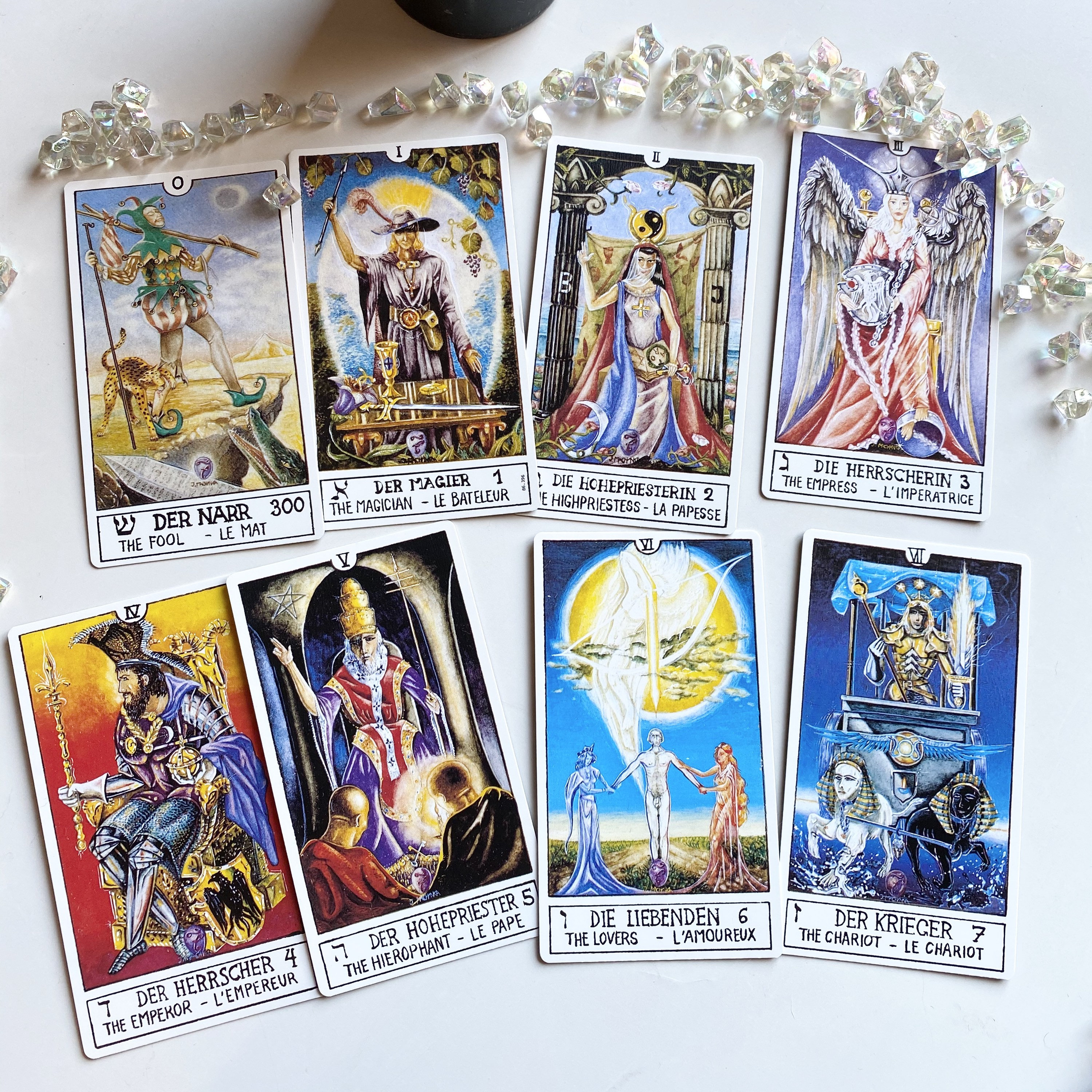 【タロット】Eclectic Tarot★ Eclectic Tarot Cards, New Age Tarot, Piatnik Wien, Divination