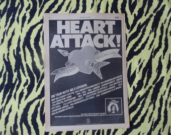 Bob Talbot 80s vintage poster 7種セット Original 1977 Tom Petty and the Heartbreakers Tour Advert/poster