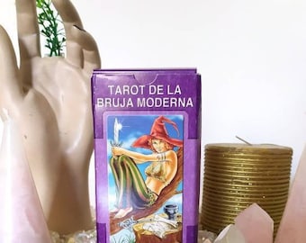 Jeu de tarots sorcière, Tarot sorcière adolescente, Tarot sorcière, diseur de bonne aventure, POO, lecteur de tarot, tarot vintage, astrologie, Lo Scarabeo