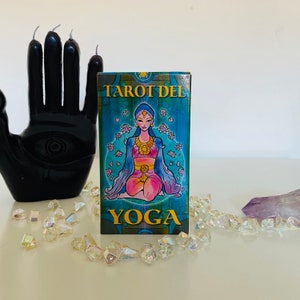 Yoga Tarot Deck, Dead stock, Vintage Tarot, OOP, Waarzeggerij, Tarot Reader, Vintage Tarot, Astrologie, Waarzeggerij