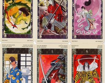 SAMURAI Tarot Deck, Japanese Tarot, Samurai, Fortune Telling, OOP