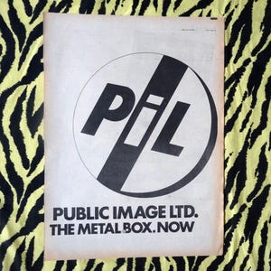 Public Image Limited Poster - Etsy