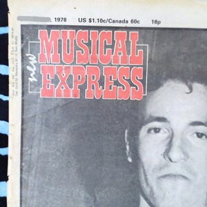 Original 1978 Bruce Springsteen Advert/poster, Rare Vintage Poster ...