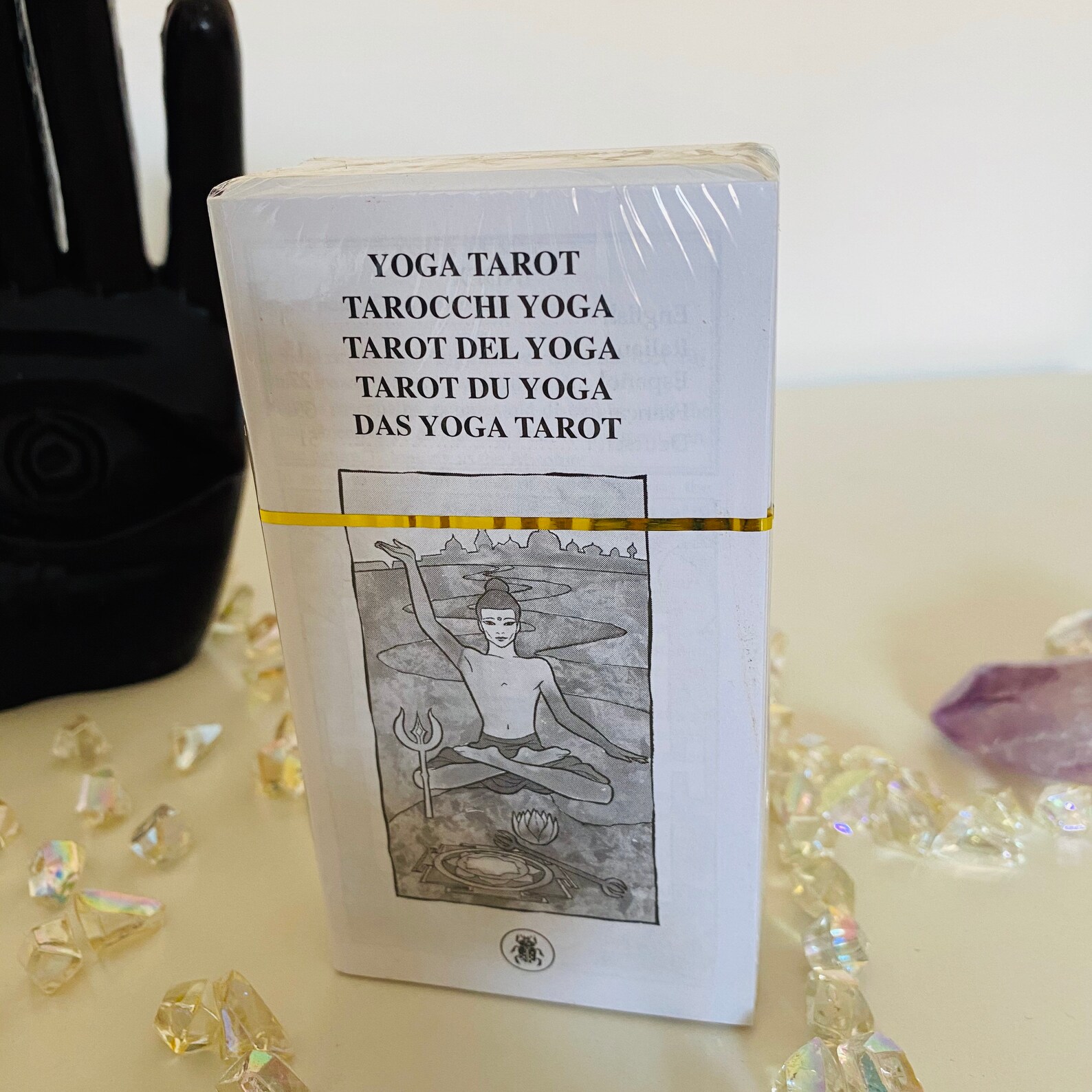 Yoga Tarot Deck, Dead Stock, Vintage Tarot, OOP, Fortune Telling, Tarot