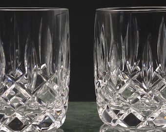 Gorham Lady Anne Vaso doble de cristal de 355 ml (12 oz) para whisky - Juego de 8