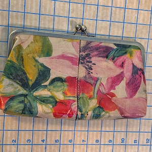 Patricia Nash Vintage Floral Leather Clutch