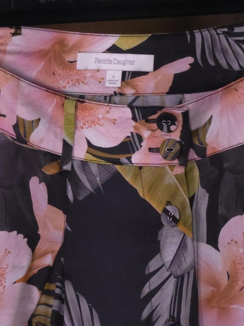 Conjunto de falda y top corto de mezcla de seda "Favorite Daughter" Talla 2 imagen 6