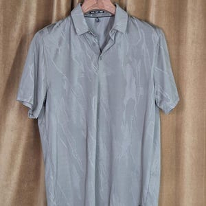 Sun Day Red Tiger Woods Camo Golf Polo - Grey Tan - Large image 1