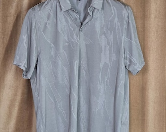 Sun Day Red Tiger Woods Camo Golf Polo - Grey Tan - Large