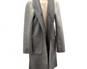 NWT Banana Republic Reversible Double Faced Wool Blend Coat