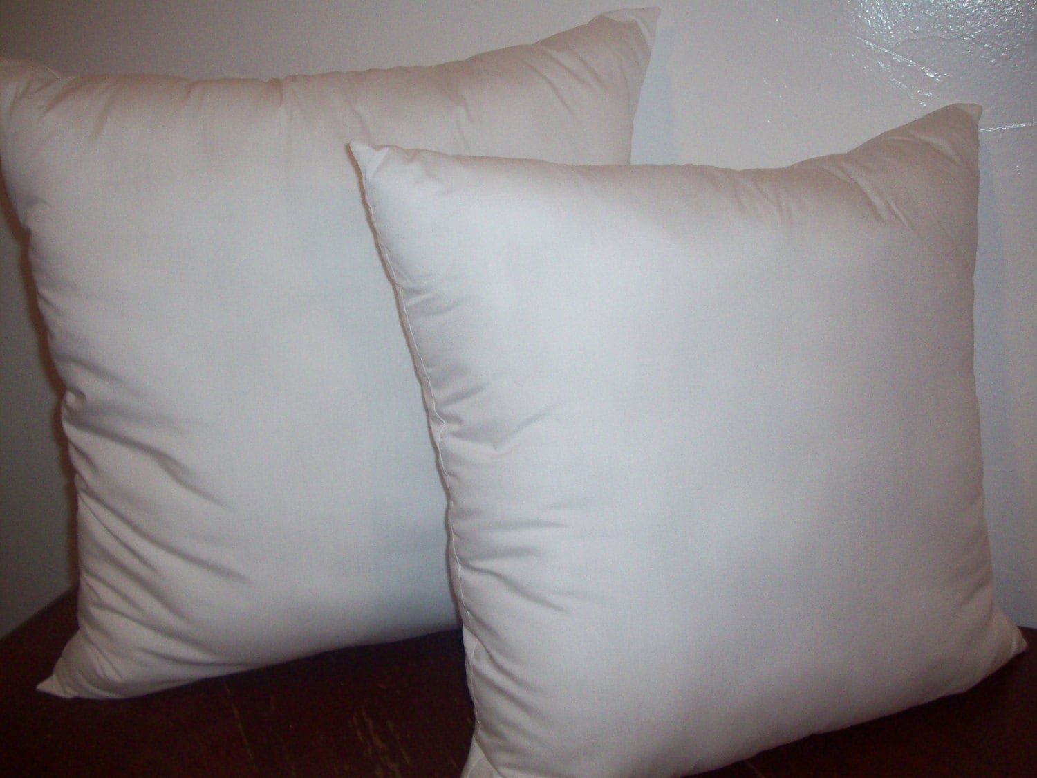 Pillow Insert 22x22 pillow insert pillow form white cotton Etsy