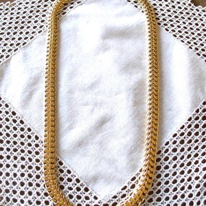 Napier Chain Necklace... Vintage Napier Gold Tone Necklace.....Vintage Napier Jewelry