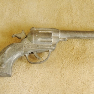 Vintage HUBLEY TEX Toy Cap Gun - 1950