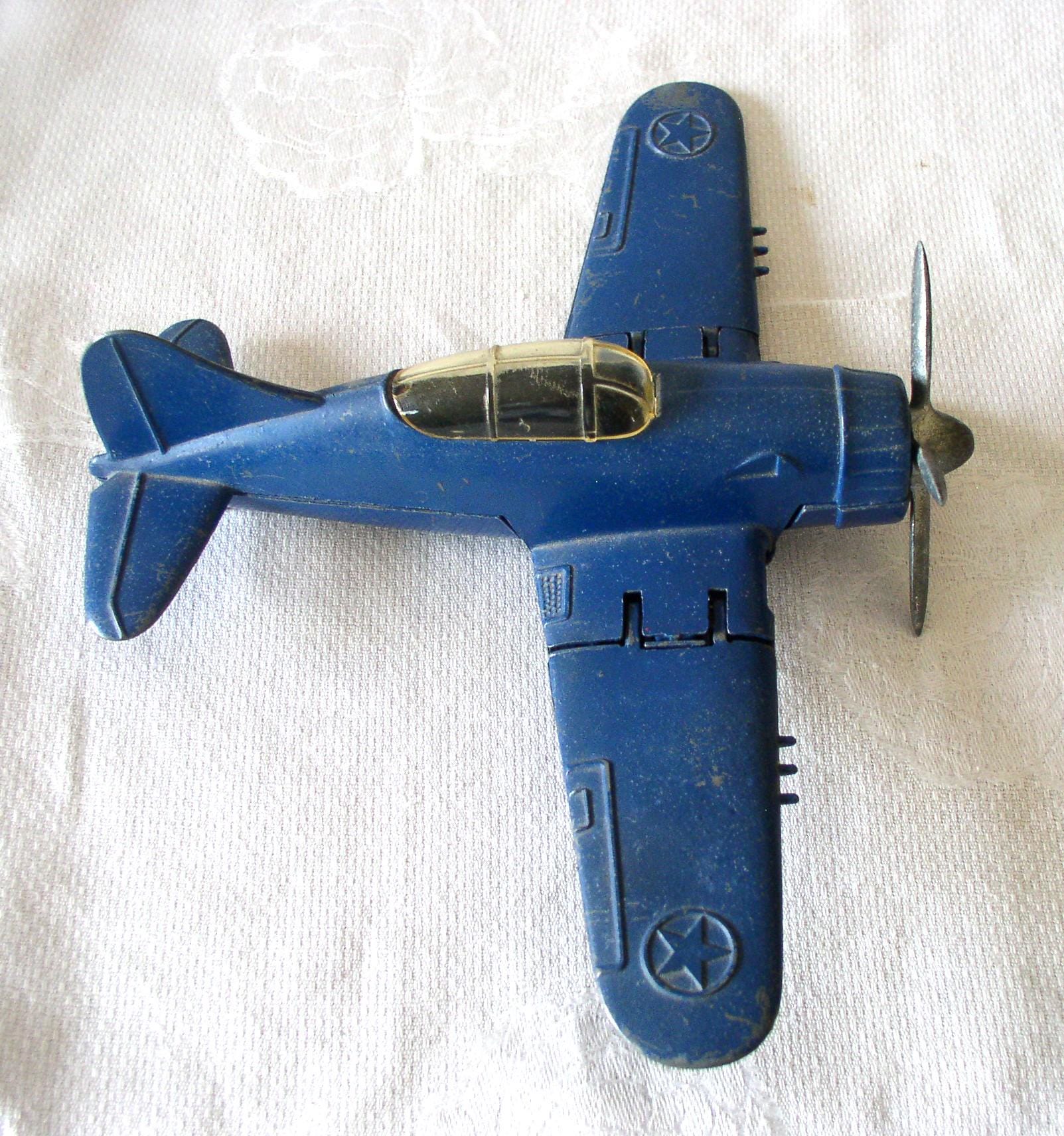 置物 40s vintage plane Europe Art Deco Flugzeug Tisch Modell WW2 Vintage Plane Aircraft