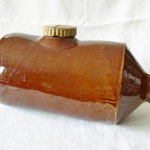 Foot Warmer ....Antique Stoneware  Foot Warmer Hot Water Bottle Foot Warmer