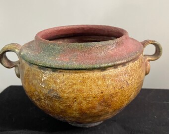 Raku Pottery Planter | Etsy