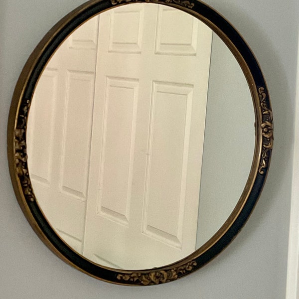 Vintage round mirror wall decor wall of mirrors home decor