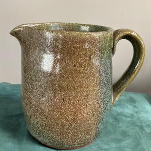 Handmade glazed pottery large pitcher pottery collection