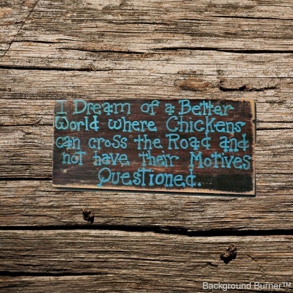 Chicken Coop Sign Rustic Chicken Coop Sign Farmhouse Decor Barnyard Decor Country Living Chicken Home Decor Chicken Coop Plaques
