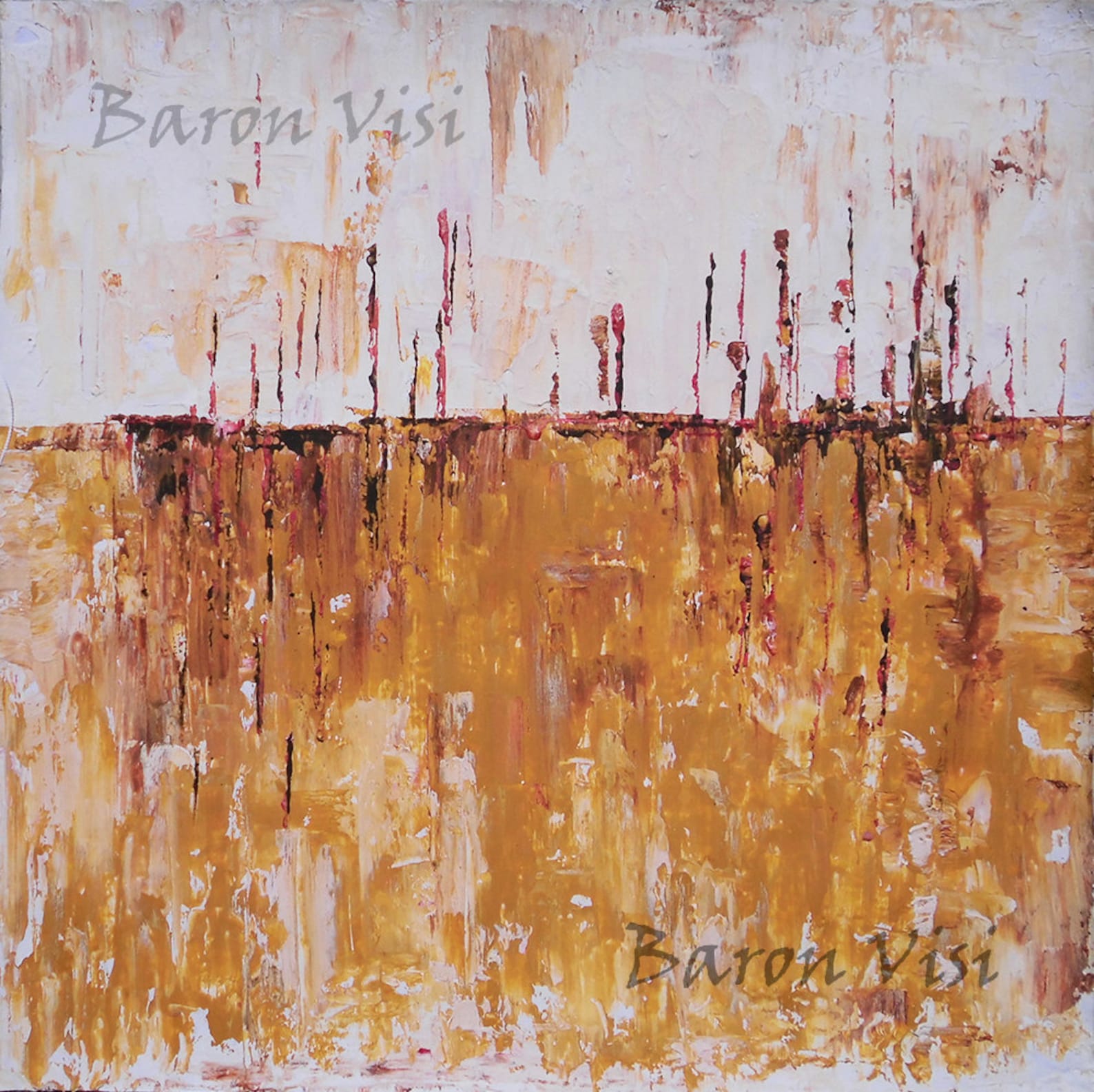 Brown Painting Abstract Painting Art Large Brown Canvas Etsy UK