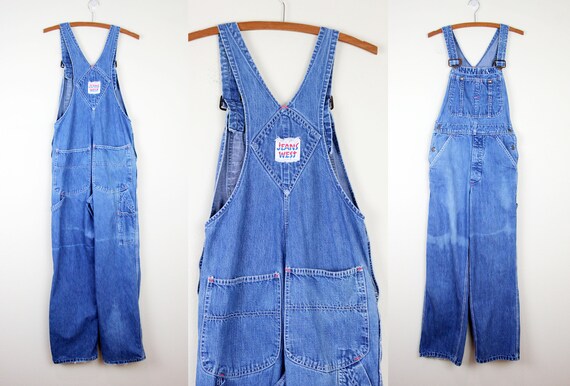jeans west overalls