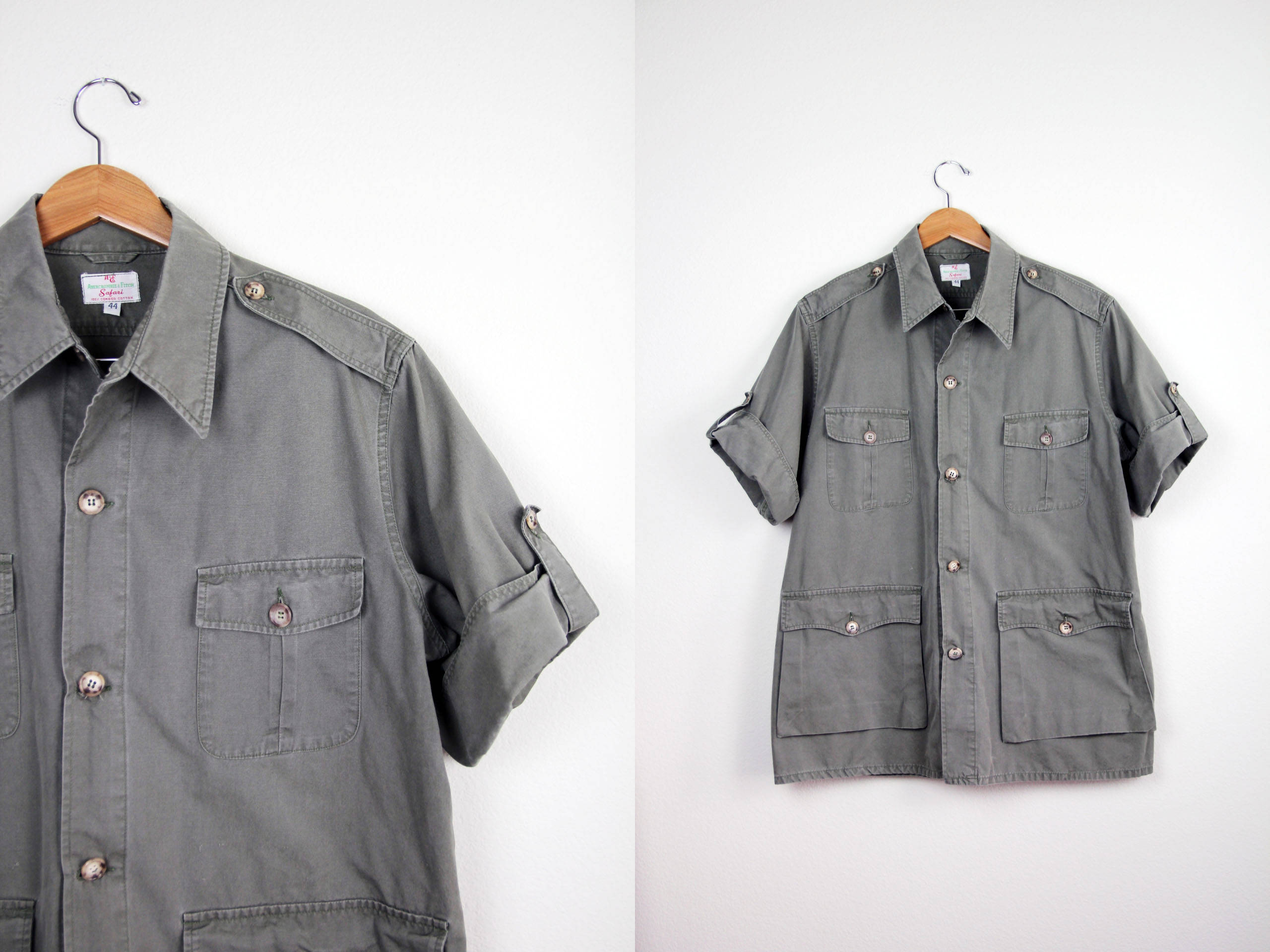 【SALE/55%OFF】 Abercrombie Vintage \u0026 SafariJacket Fitch - ミリタリージャケット