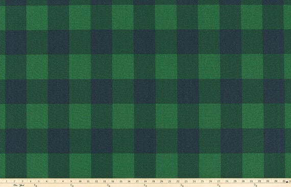 Buffalo Check Curtains Plaid Drapes Pink Green Blue Etsy