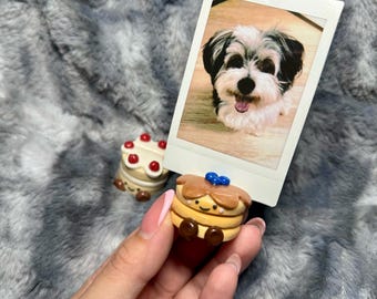Jelly Cat Inspired Polymer Clay Photo Holder