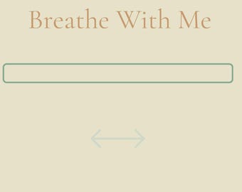 Side-to-Side Slide Breath | Druckbare Calm Down Karte für Kinder