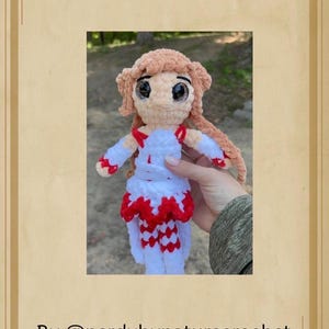 Sword Wielder Crochet Pattern