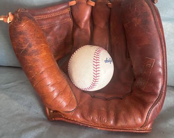 ヴィンテージ ローリングス レザー ファーストベース 野球グローブ 11