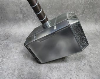 Full Metal CATTOYZ 1:1 The Avengers Thor Hammer Replica Props Mjolnir Gifts