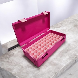 50ct, 10mL Vial Holder Case- Storage Organizer, Peptides Case, Custom Color, Travel, Box