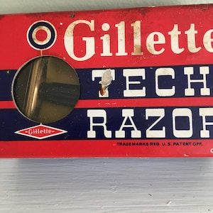 Gillette Tech Razor, double edge