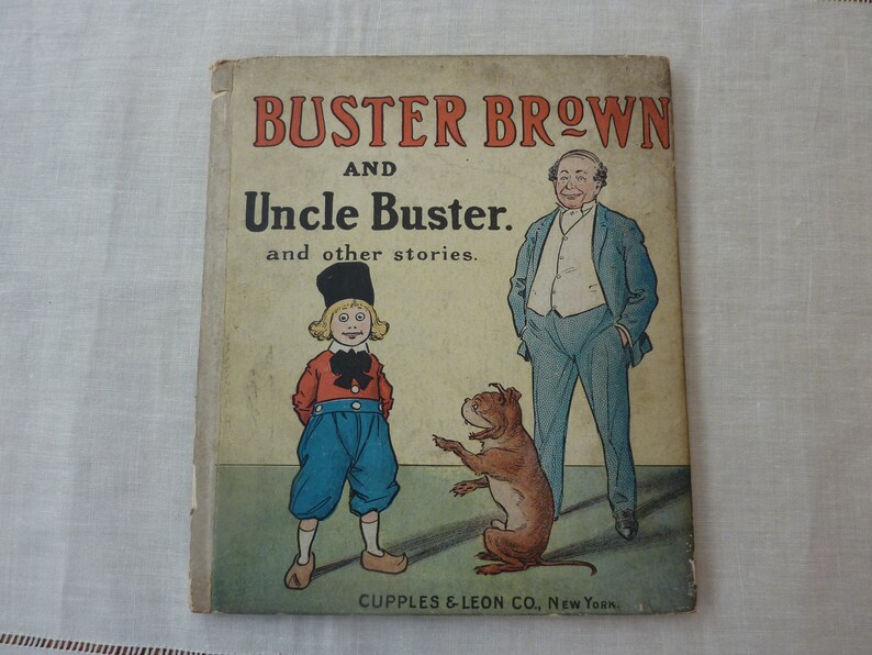 Buster Brown and Uncle Buster and other stories Etsy Buster Brown and Uncle Buster and other stories Etsy