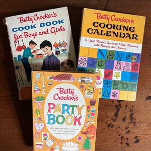 Betty Crocker&#39;s First Edition Cookbooks