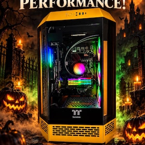 Custom Gaming PC Ryzen 5 5600X3D Radeon RX 9060 XT 16GB 32GB Ram 1TB Ssd Wifi Windows 11 1440p Gaming Desktop Tower 300 PowerCore Reactor