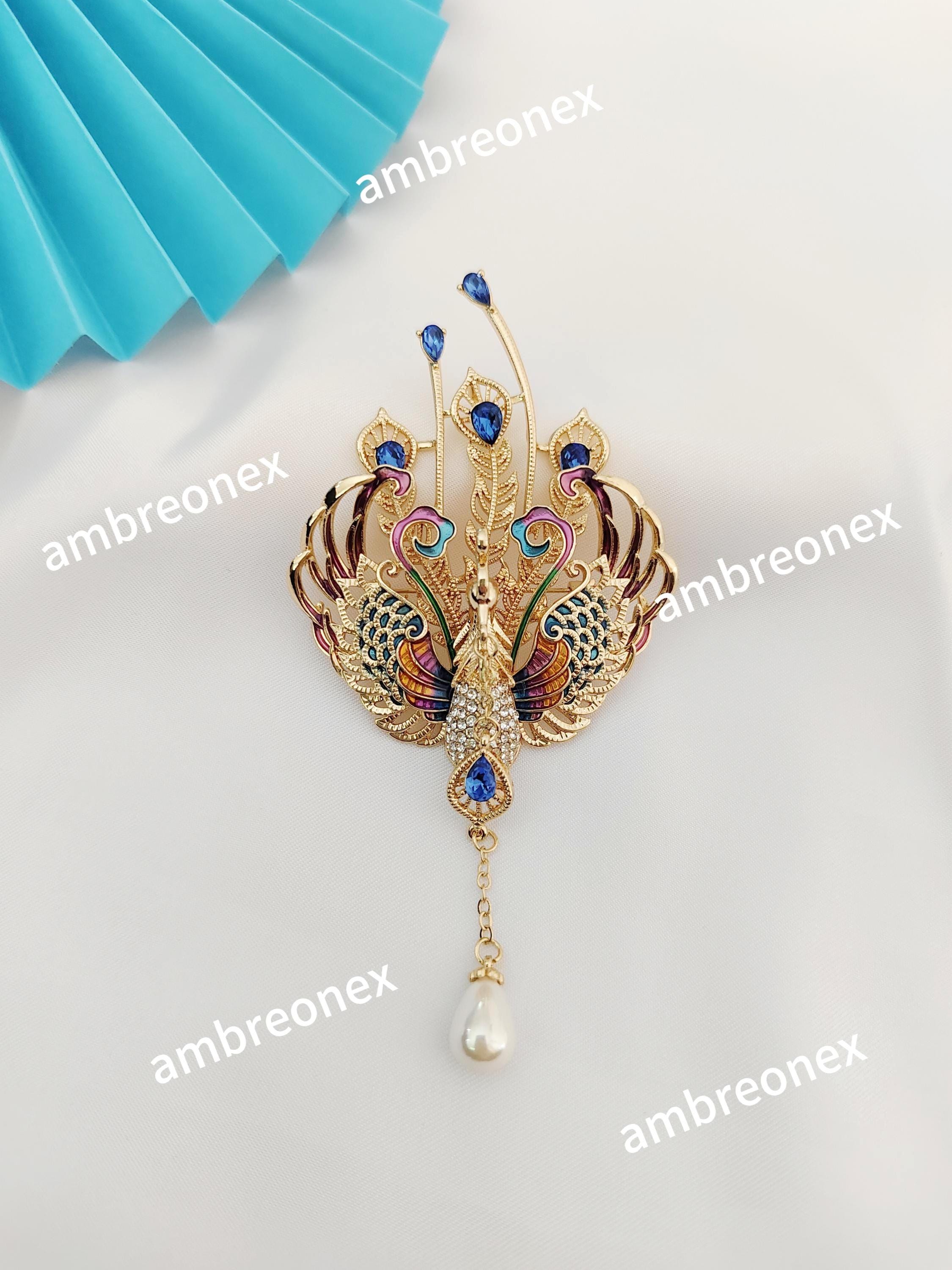 Spilla Cristallo Donna Con Strass - Accessorio Moda Per Matrimoni E Feste, Regalo Elegante