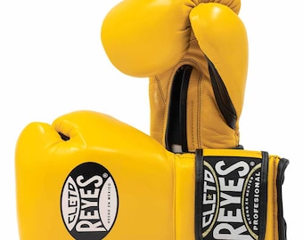 Cleto Reyes bokshandschoenen | Zwarte leren vechthandschoenen met veters