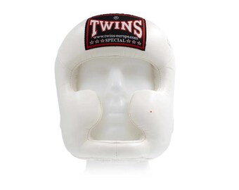 Casco de cuero especial Twins / Casco de kickboxing para muay thai
