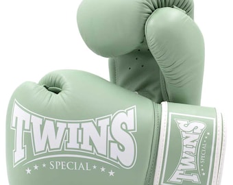 Guantes de boxeo de cuero Twins Special / Muay Thai, Kickboxing